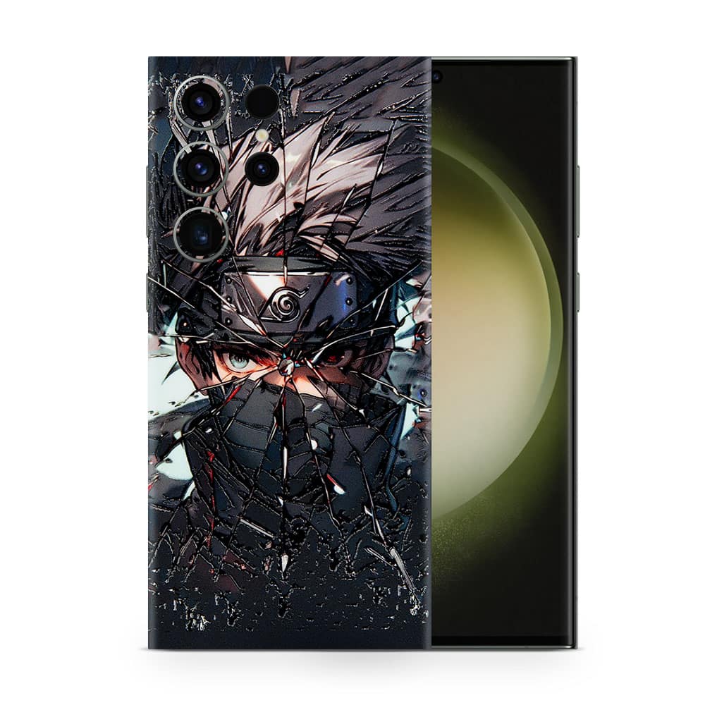 Galaxy s23 ultra broken hero 3d skin wrapitskin