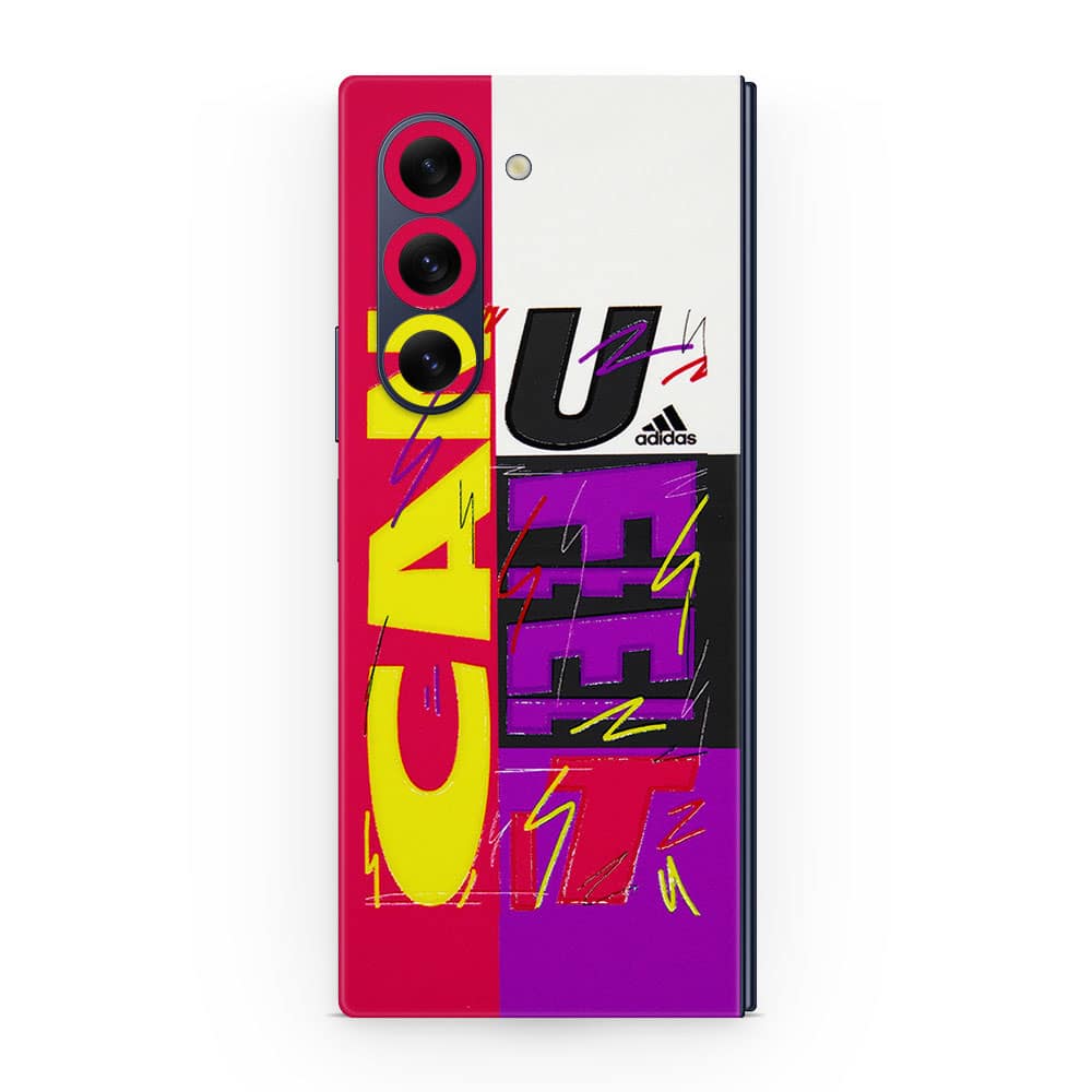 Galaxy z fold 6 feel the beat 3d skin wrapitskin