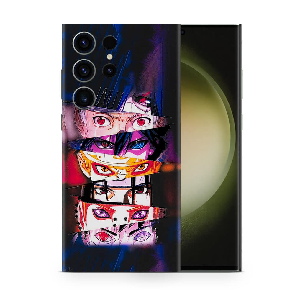 Galaxy s23 ultra evil eyes 3d skin wrapitskin