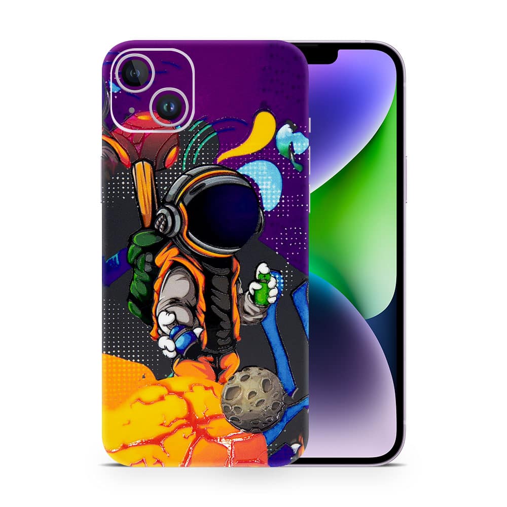 Iphone 14 plus space doodler 3d skin wrapitskin