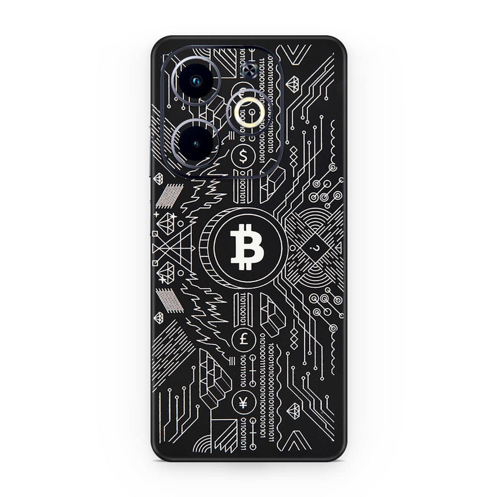 Infinix hot 40i bitcoin 3d skin wrapitskin