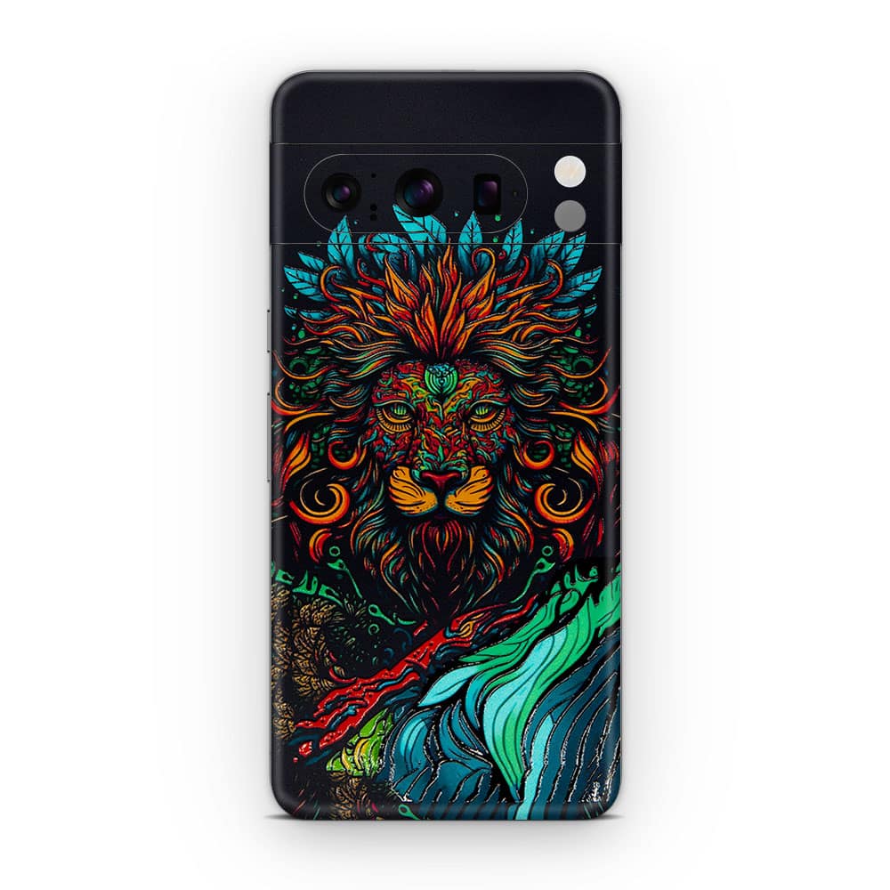Pixel 8 pro fierce lion 3d skin wrapitskin