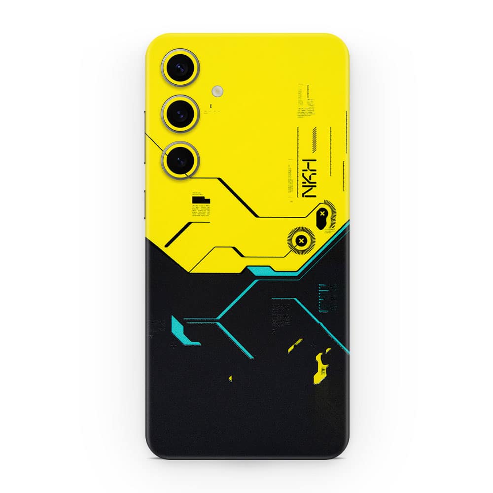 Galaxy s24 plus cyberpunk city 3d skin wrapitskin