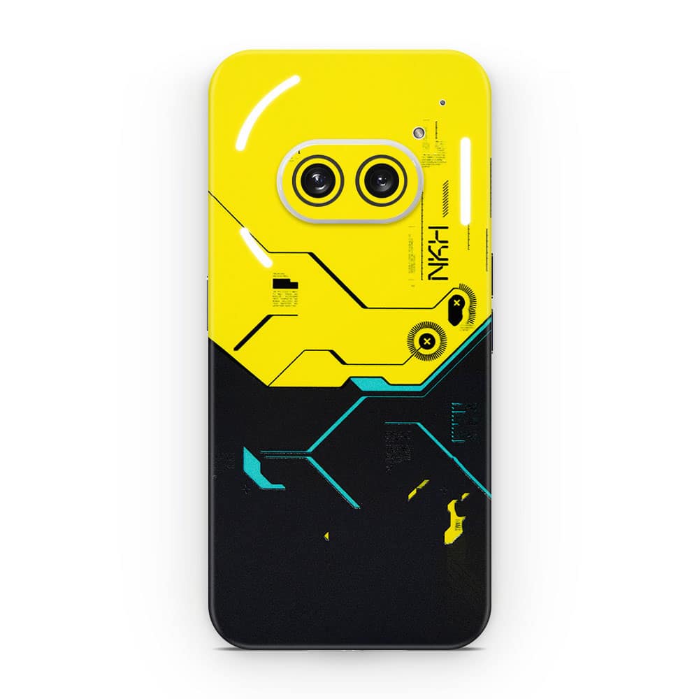 Nothing phone 2a cyberpunk city 3d skin wrapitskin