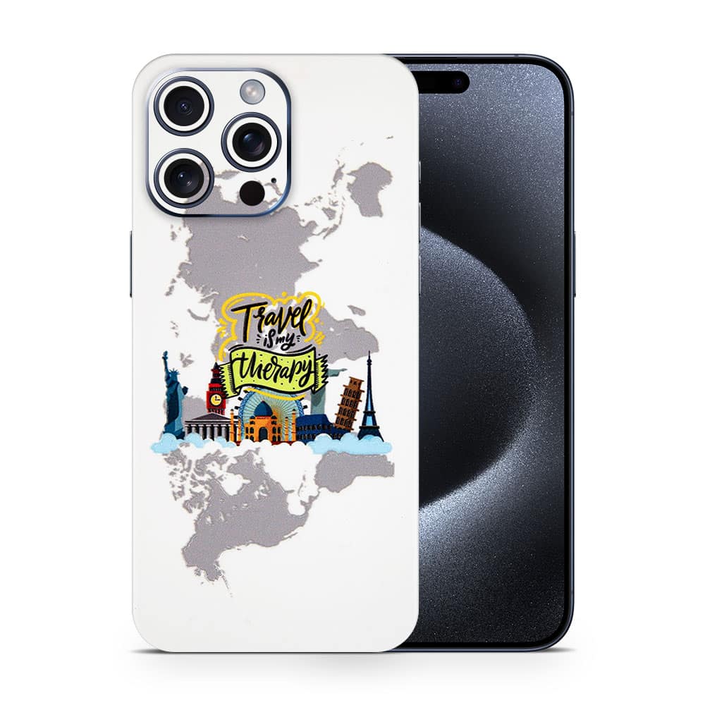 Iphone 15 pro max nomad life 3d skin wrapitskin