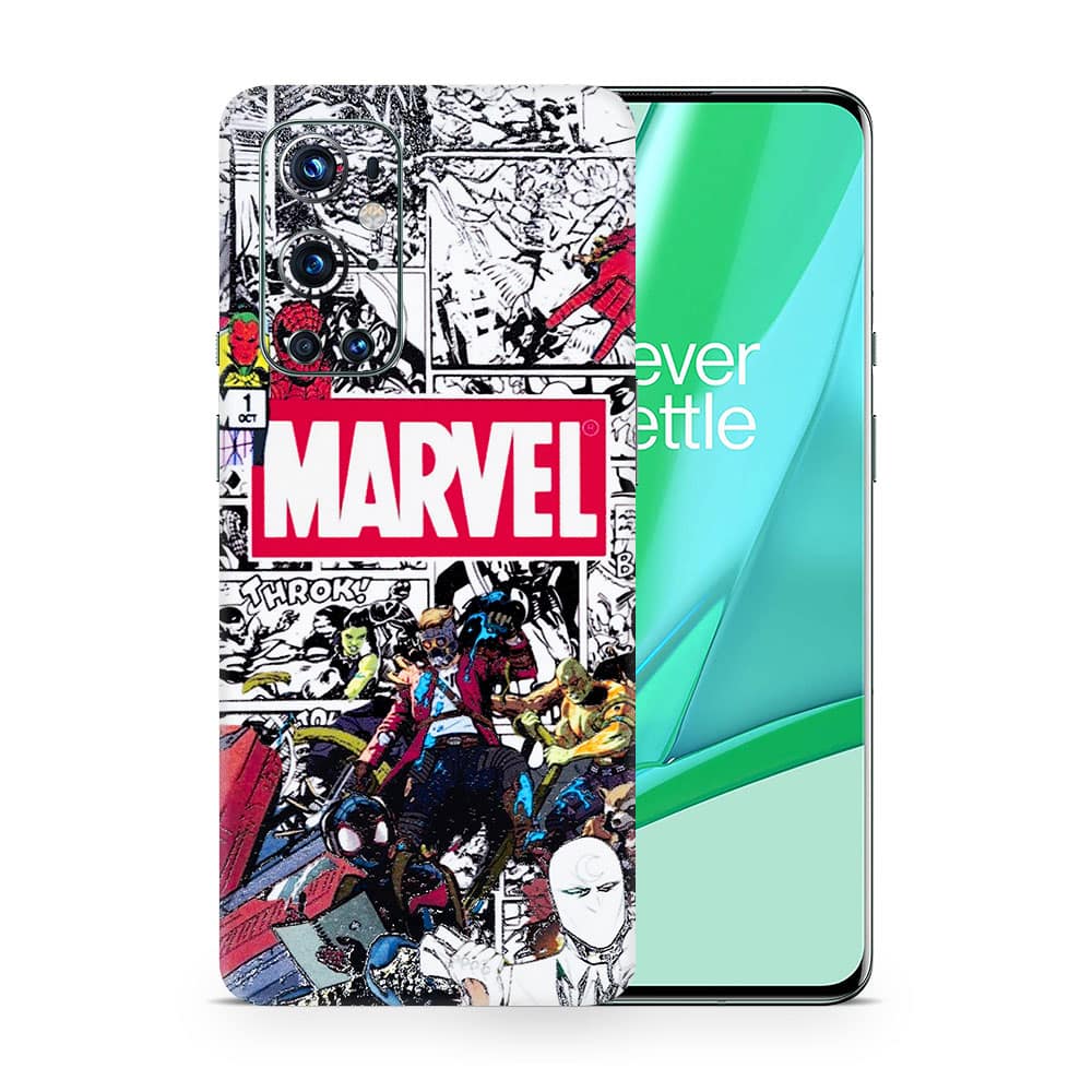 Oneplus 9 pro marvel universe 3d skin wrapitskin