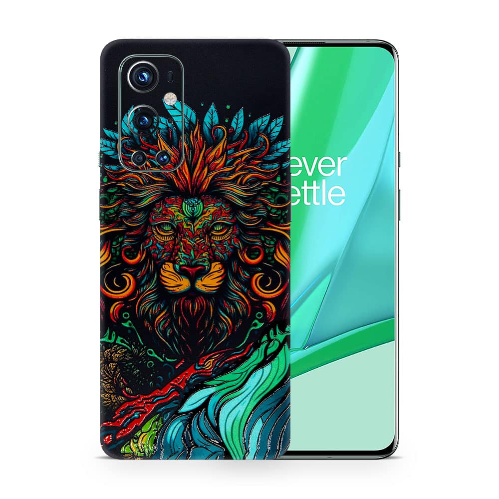 Oneplus 9 pro fierce lion 3d skin wrapitskin