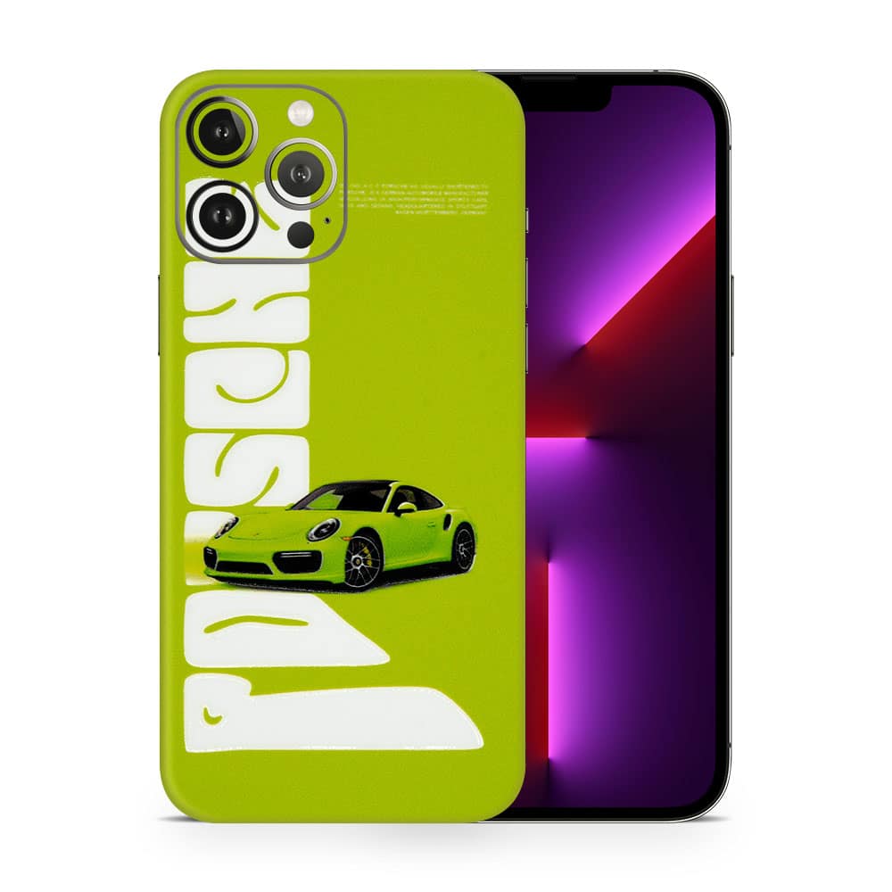 Iphone 13 pro 911 turbo 3d skin wrapitskin