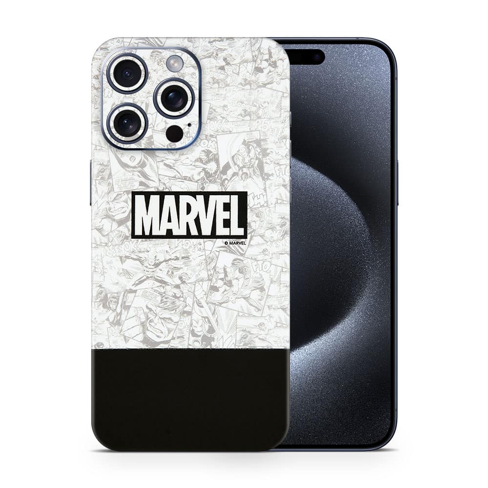 Iphone 15 pro max marvel classic 3d skin wrapitskin