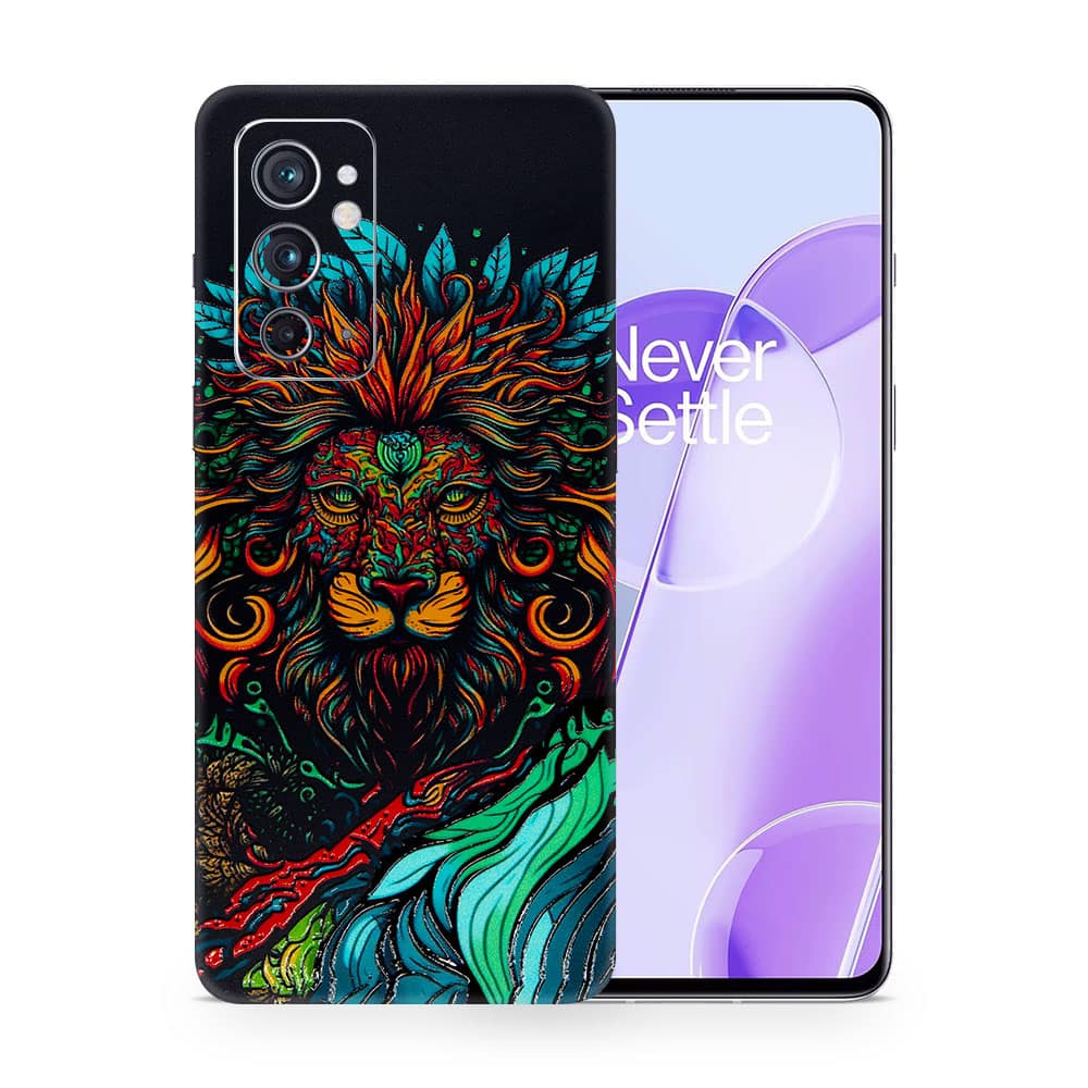 Oneplus 9rt fierce lion 3d skin wrapitskin