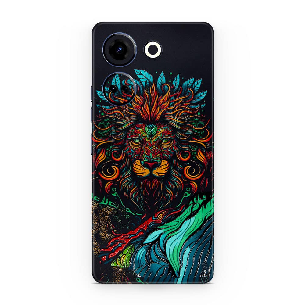 Camon 20 pro fierce lion 3d skin wrapitskin