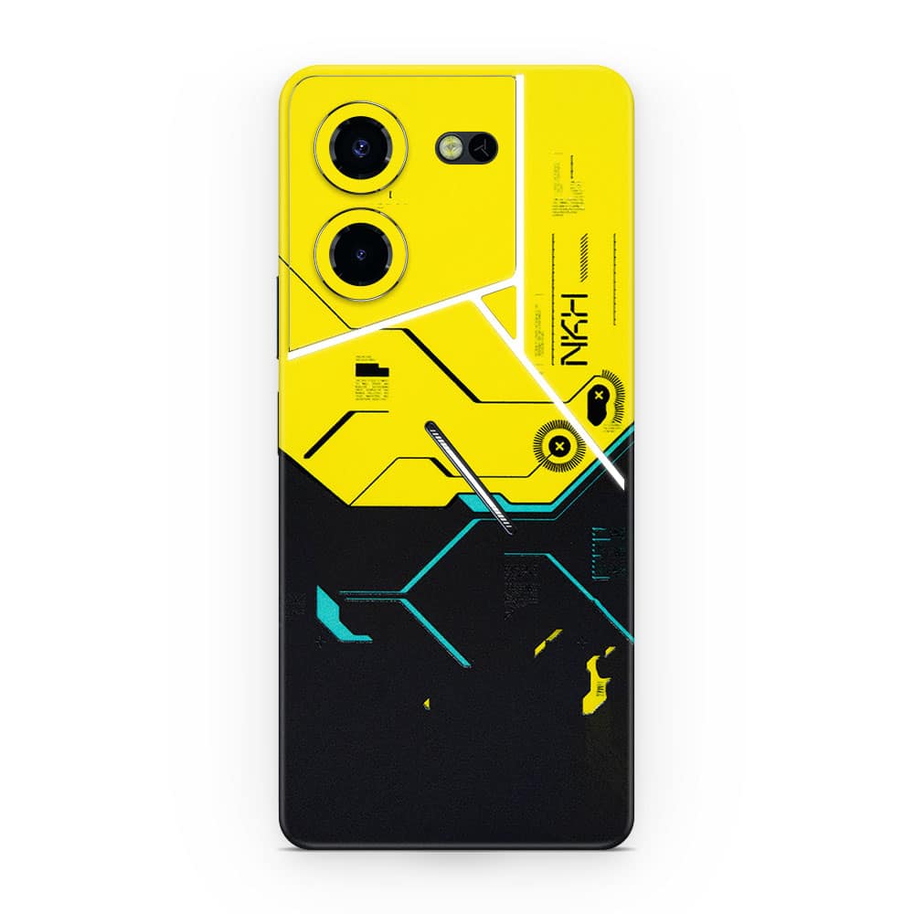Pova 5 pro 5g cyberpunk city 3d skin wrapitskin