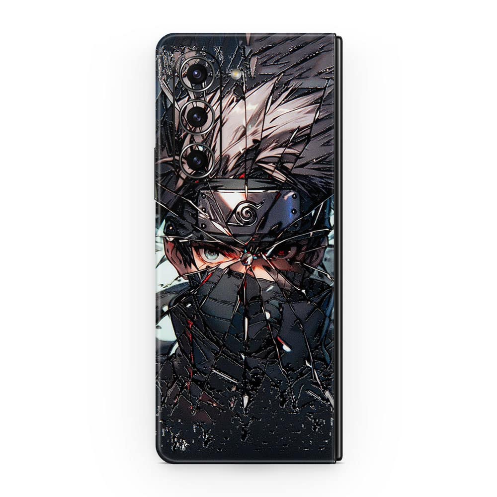 Galaxy z fold 5 broken hero 3d skin wrapitskin