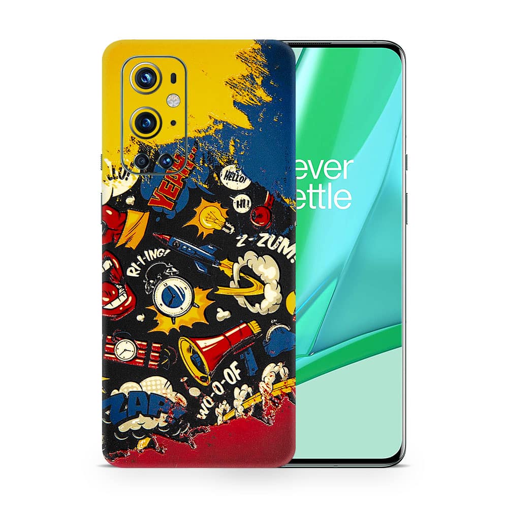 Oneplus 9 pro pop art 3d skin wrapitskin