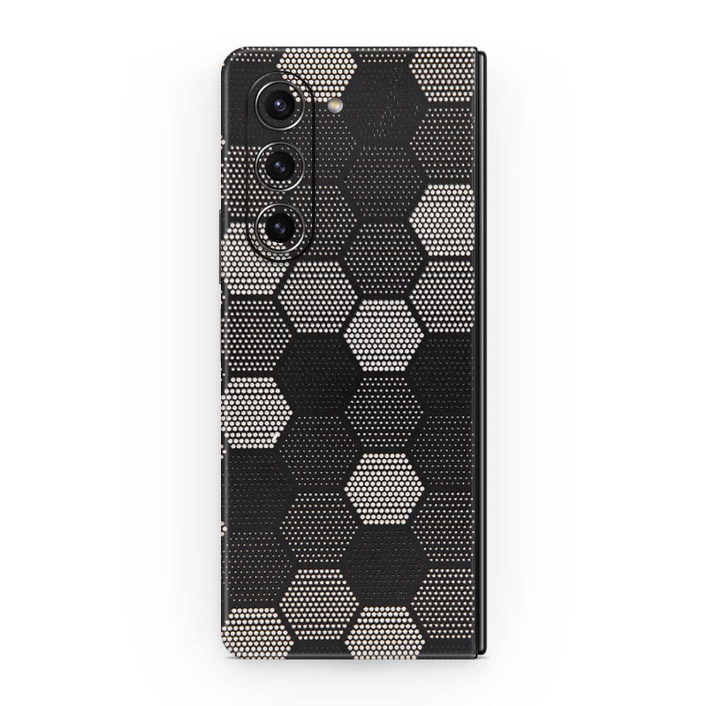 Galaxy z fold 5 optic hive 3d skin wrapitskin