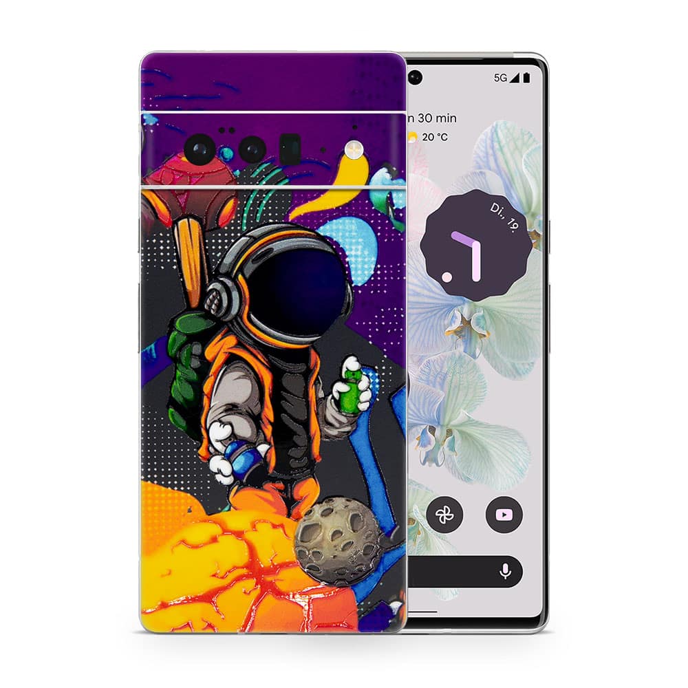 Pixel 6 pro space doodler 3d skin wrapitskin