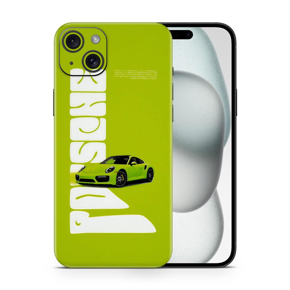Iphone 15 911 turbo 3d skin wrapitskin