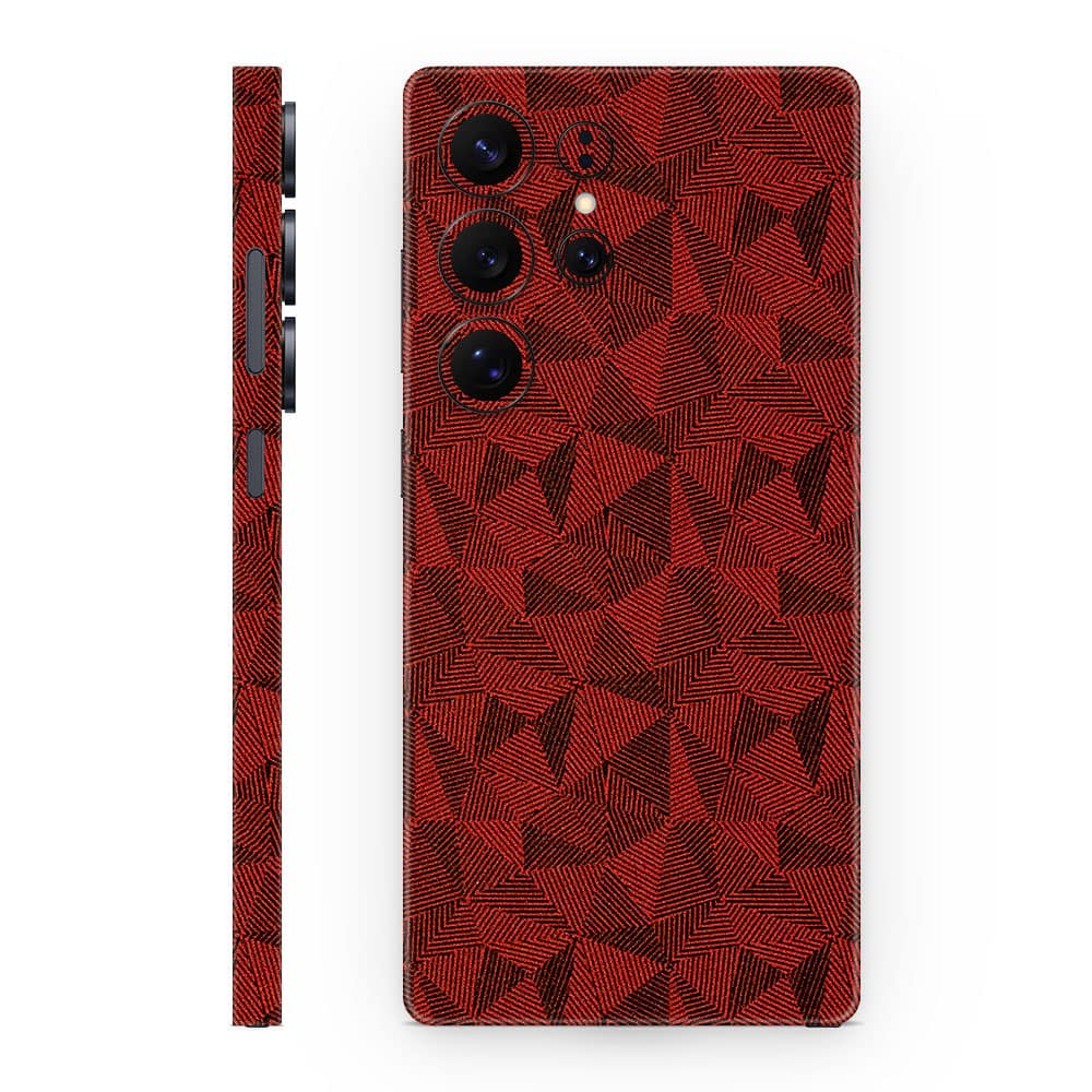 Galaxy s25 ultra carbon triangle series wrapitskin