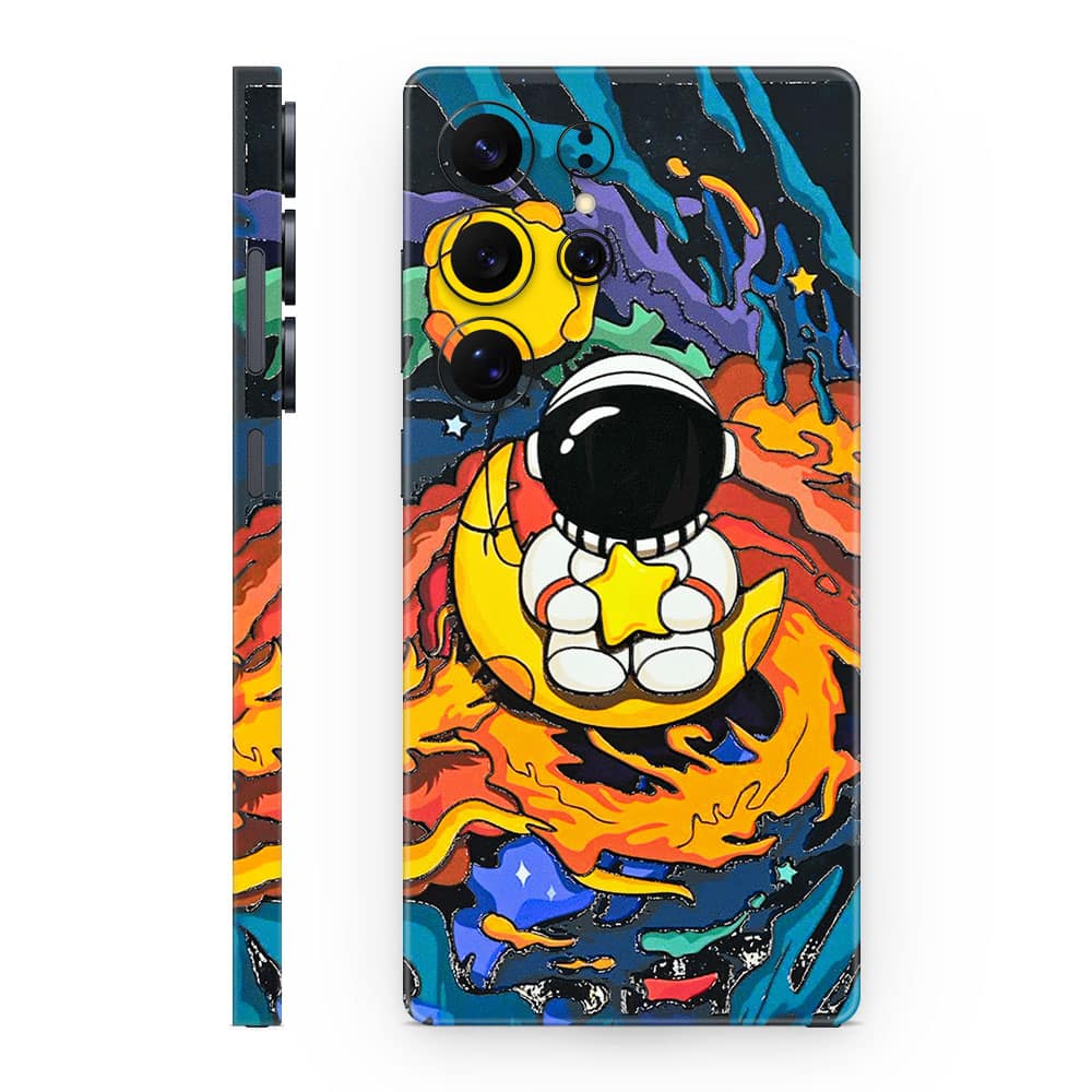 Galaxy s25 ultra astronaut 3d skin wrapitskin