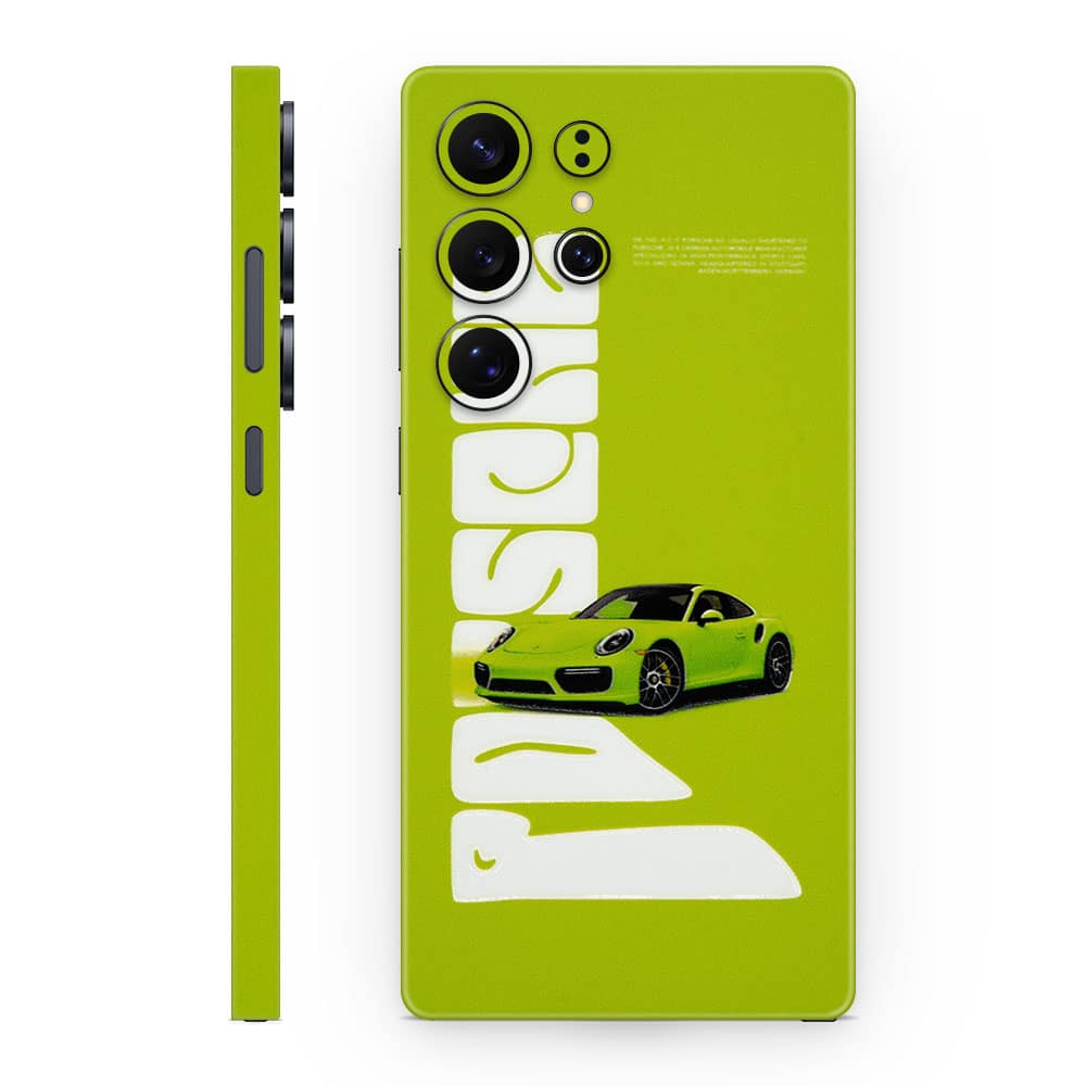 Galaxy s25 ultra 911 turbo 3d skin wrapitskin
