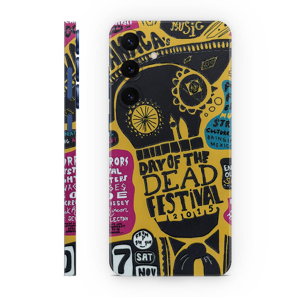Galaxy s25 plus street festival 3d skin wrapitskin