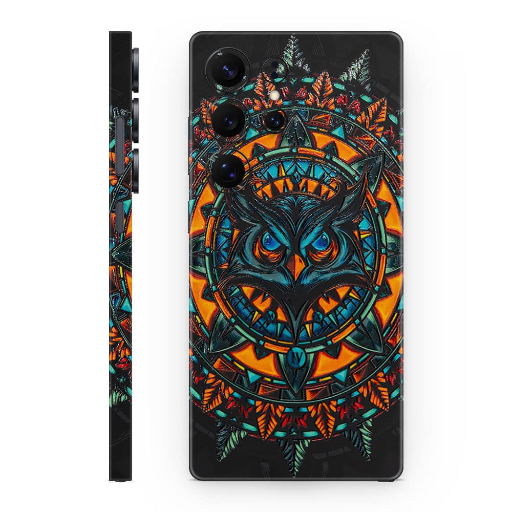 Galaxy s25 ultra owl 3d skin wrapitskin