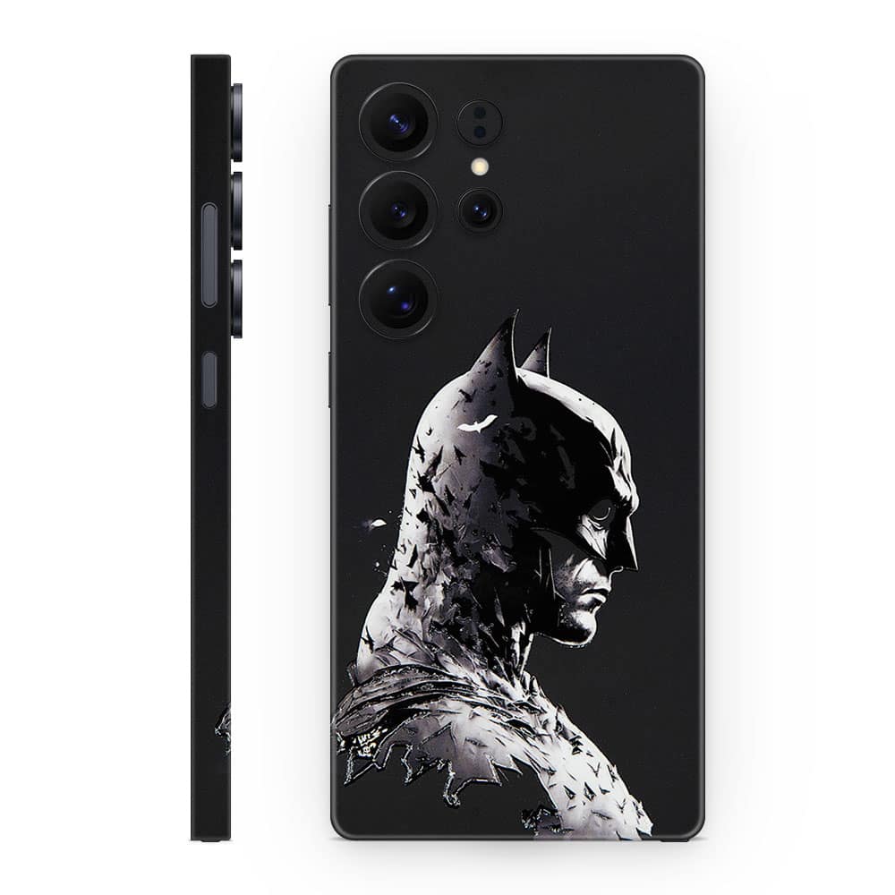 Galaxy s25 ultra dark knight 3d skin wrapitskin