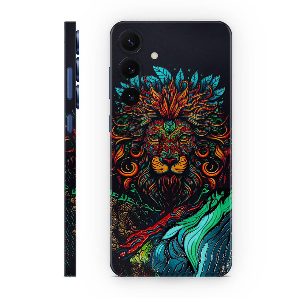 Galaxy s25 plus fierce lion 3d skin wrapitskin