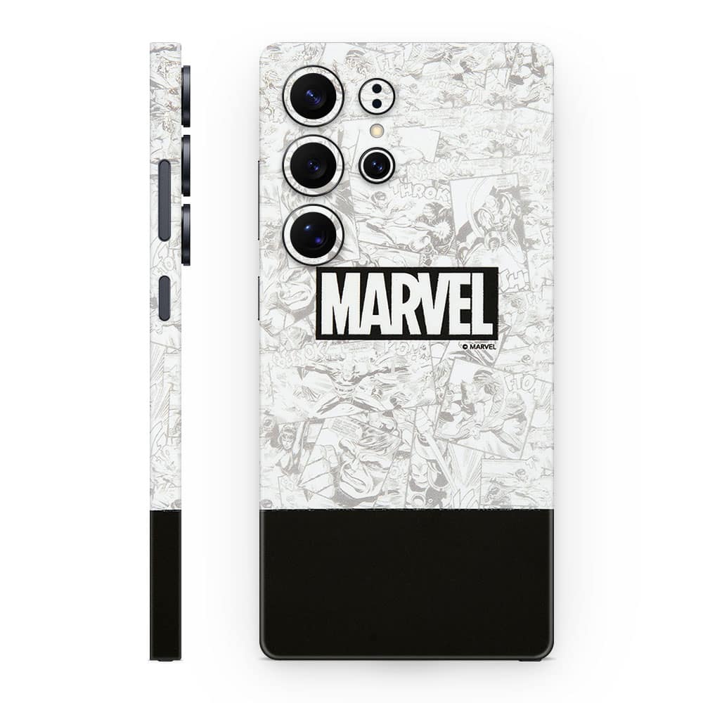 Galaxy s25 ultra marvel classic 3d skin wrapitskin
