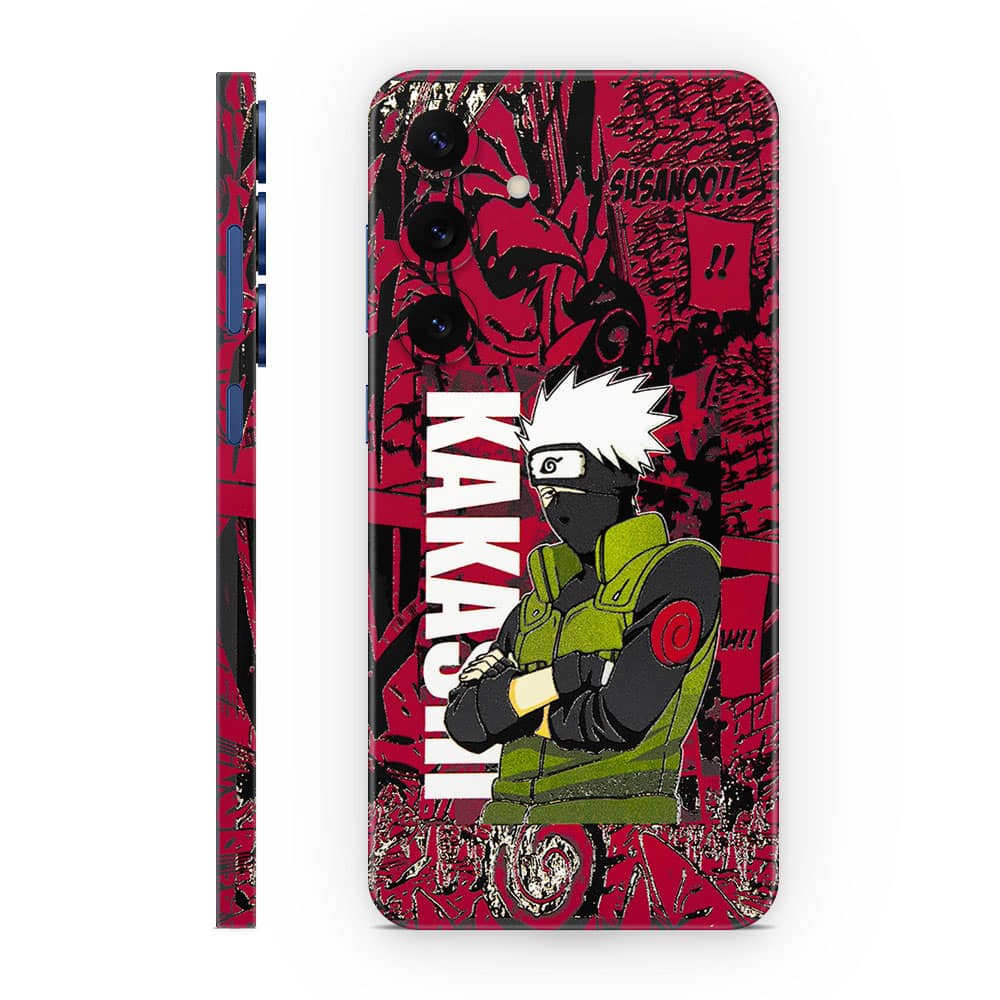 Galaxy s25 plus kakashi sensei 3d skin wrapitskin