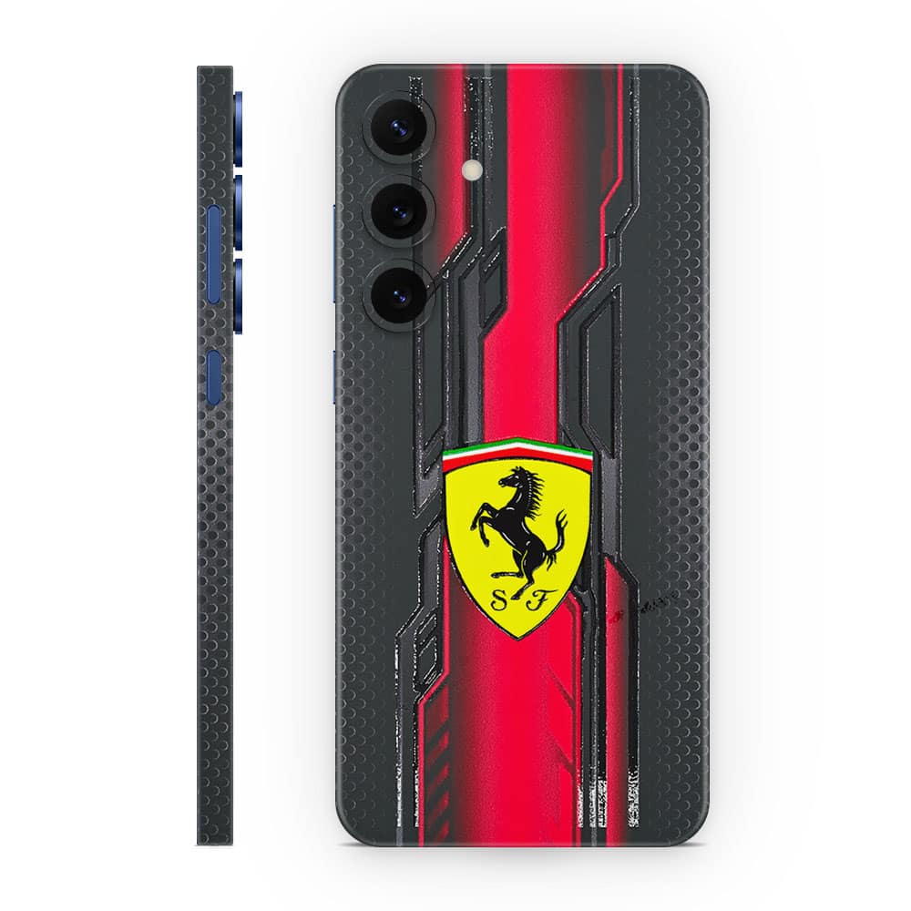 Galaxy s25 plus ferrari's legacy 3d skin wrapitskin