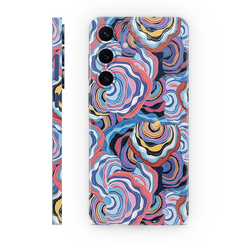 Galaxy s25 plus abstract multicolor 3d skin wrapitskin