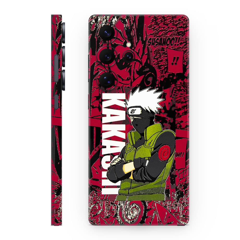 Galaxy s25 ultra kakashi sensei 3d skin wrapitskin