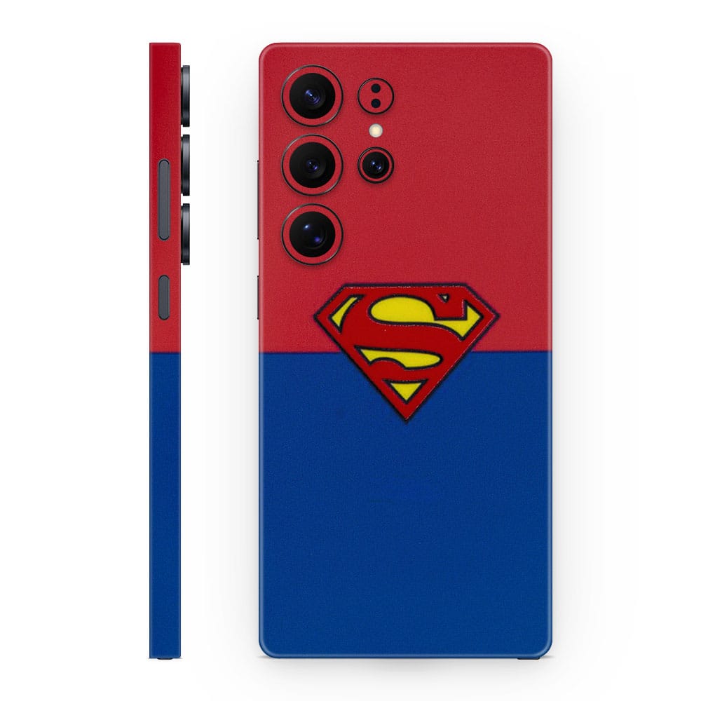 Galaxy s25 ultra superman 3d skin wrapitskin