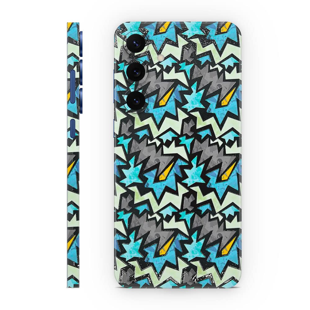 Galaxy s25 plus graffiti harmony 3d skin wrapitskin
