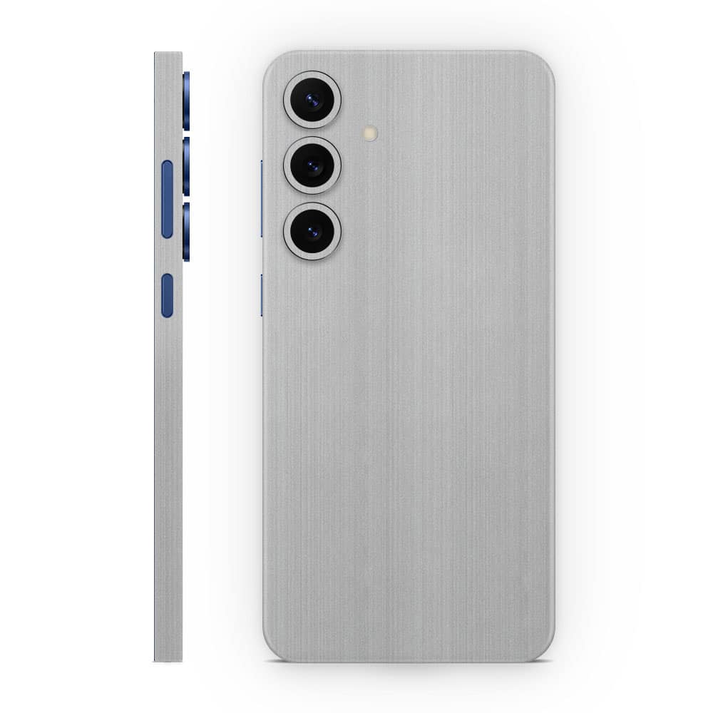 Galaxy s25 plus brushed metal skins wrapitskin