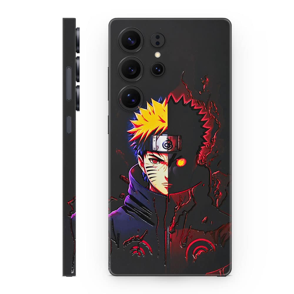 Galaxy s25 ultra naruto 3d skin wrapitskin