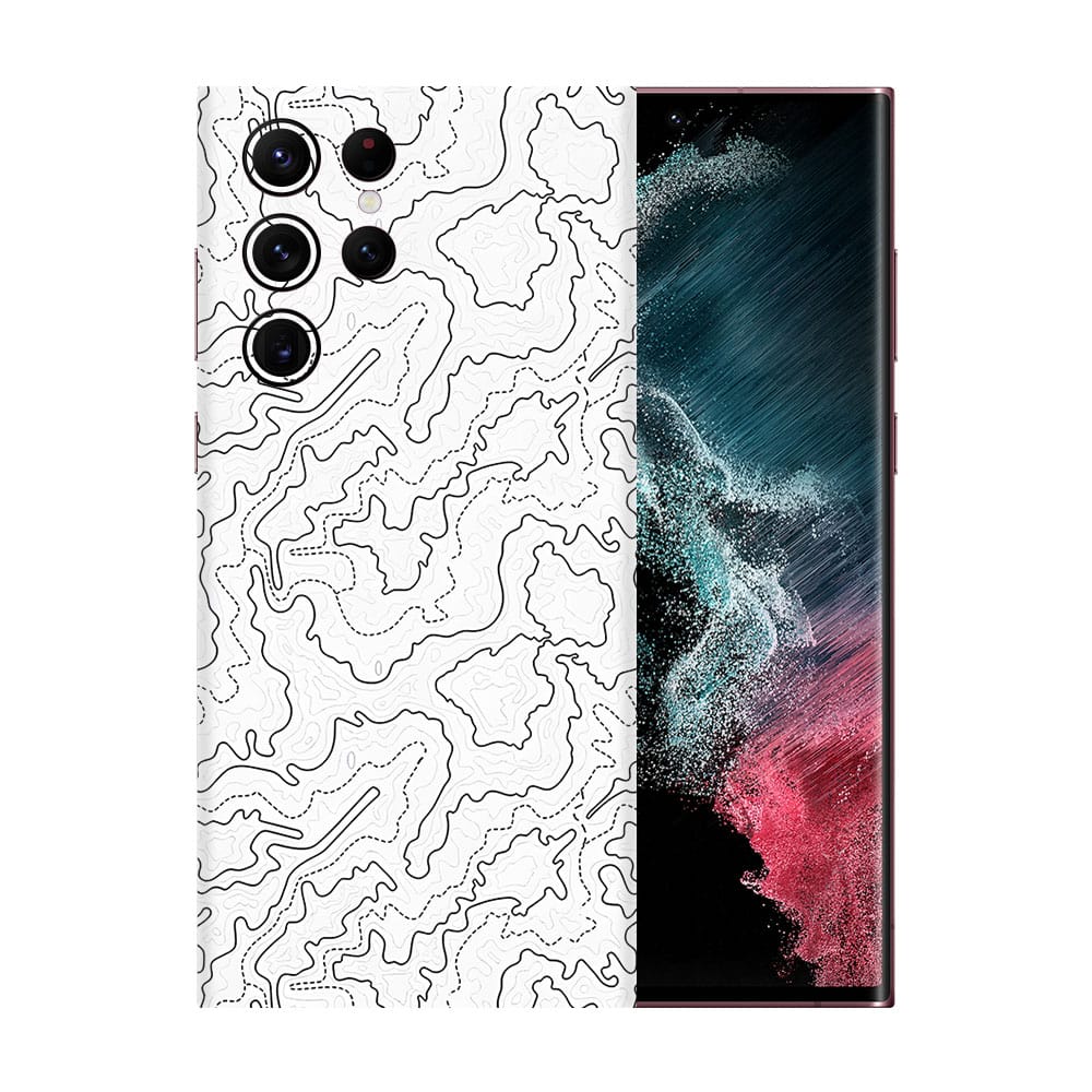 Galaxy s22 ultra carbon contour series wrapitskin