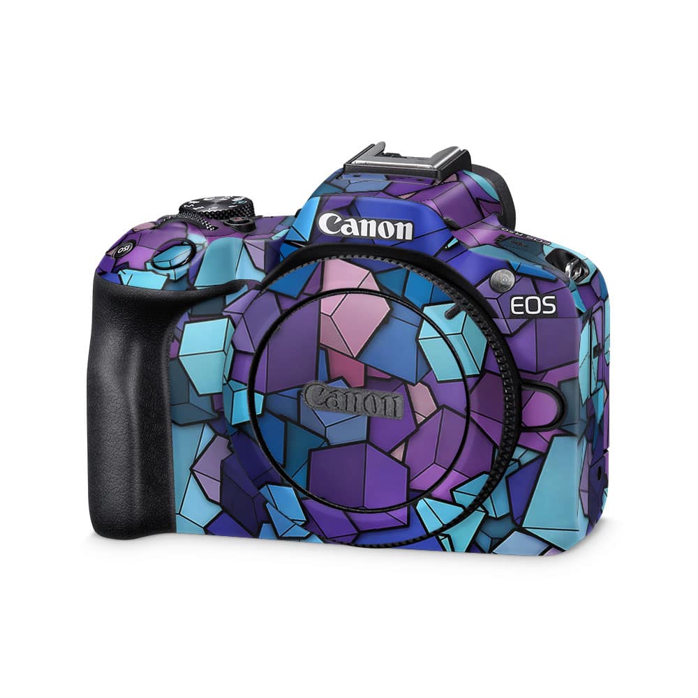 Canon eos r50 camera 3d cubes skin wrapitskin
