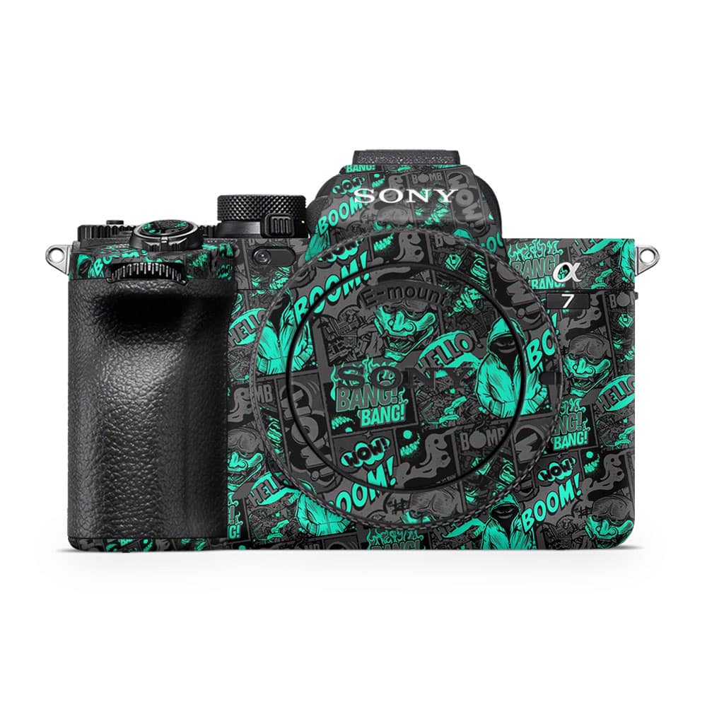 Sony alpha a7 iv camera boom bang skin wrapitskin
