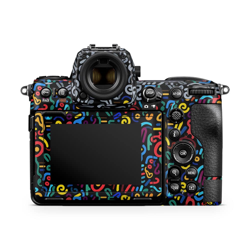 Nikon z8 mirrorless camera retro revelry skin | wrapitskin