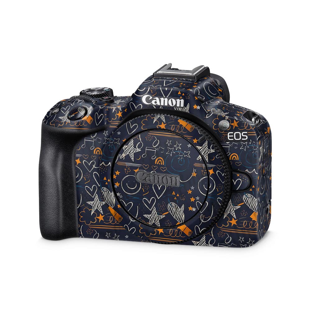 Canon eos r50 camera doodleverse skin wrapitskin