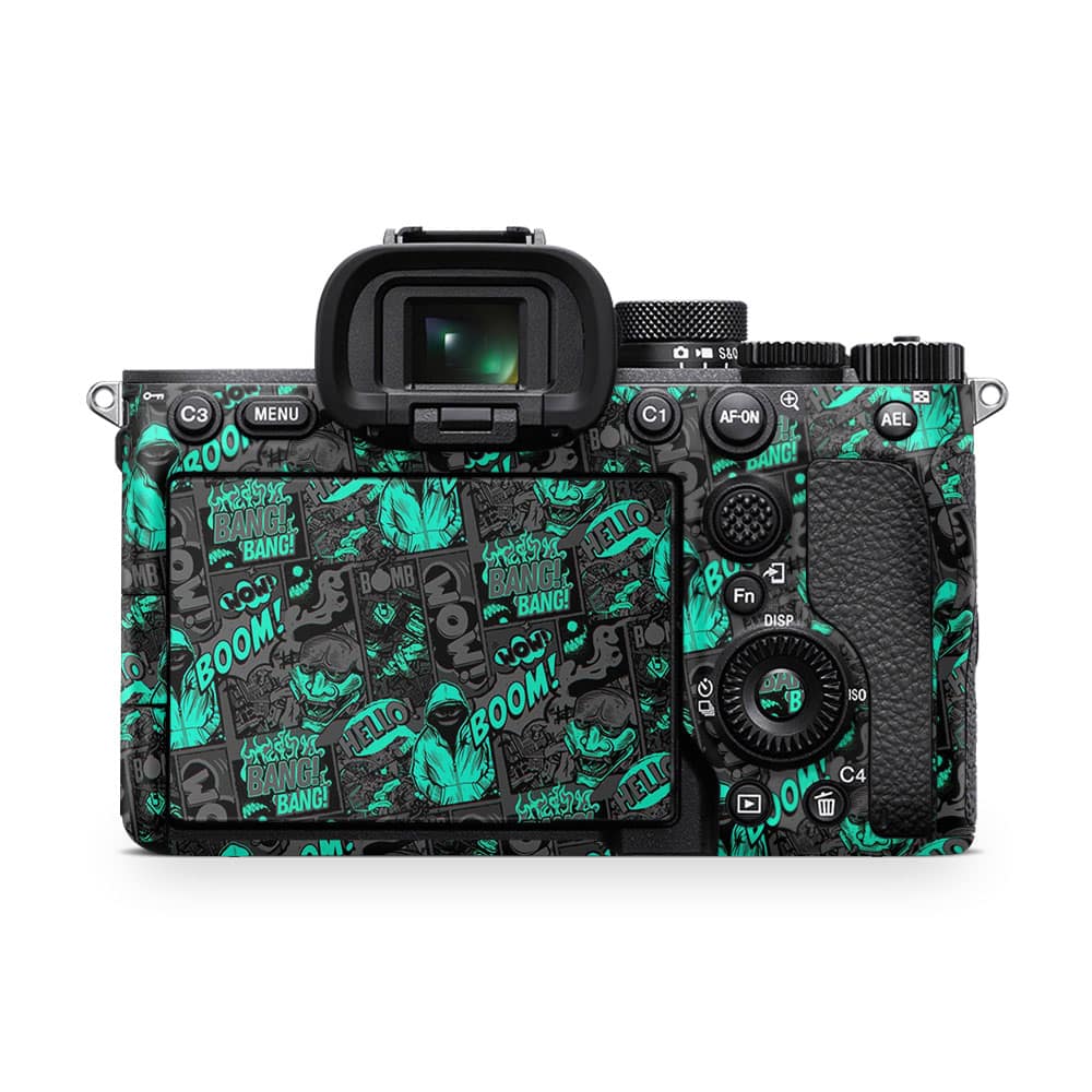 Sony alpha a7 iv camera boom bang skin | wrapitskin