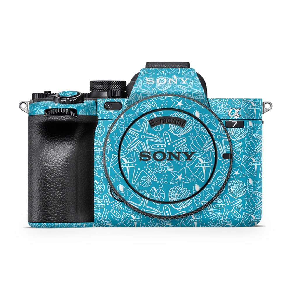 Sony alpha a7 iv camera sea life skin wrapitskin