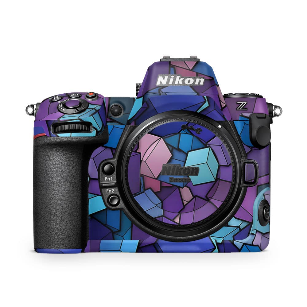 Nikon z8 mirrorless camera 3d cubes skin wrapitskin