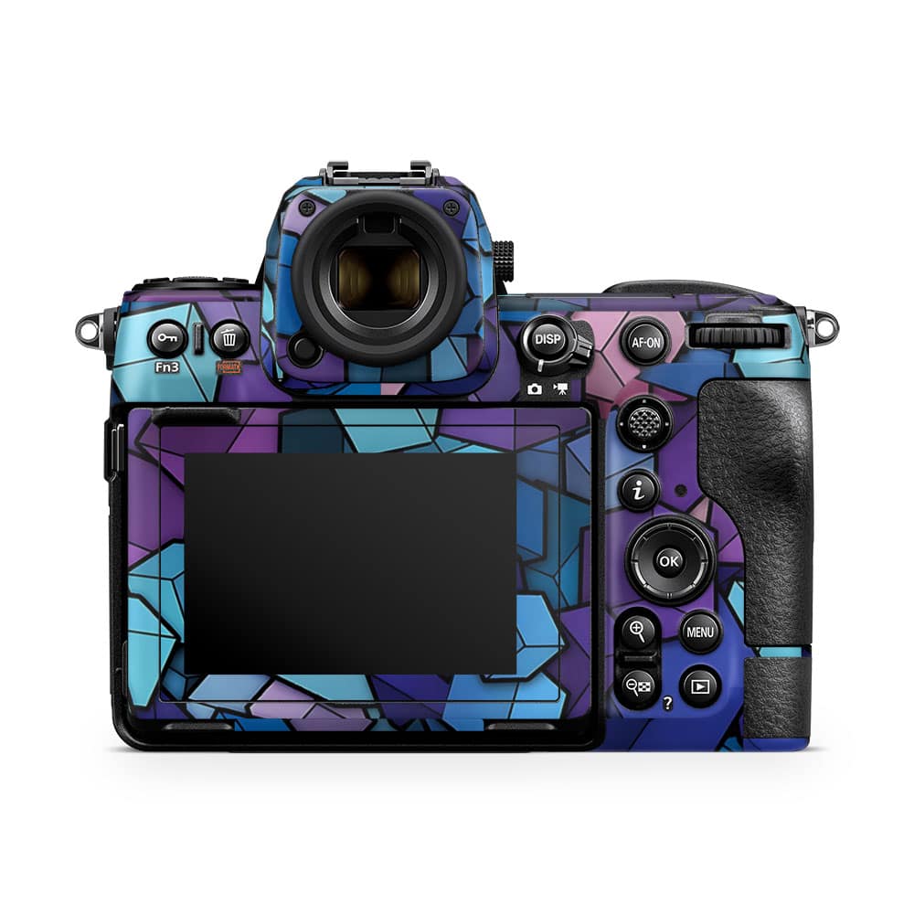 Nikon z8 mirrorless camera 3d cubes skin | wrapitskin