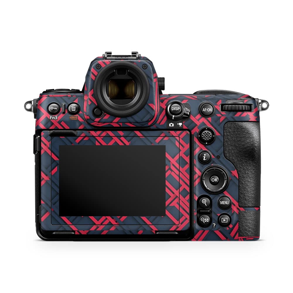 Nikon z8 mirrorless camera cyber gridlines skin | wrapitskin