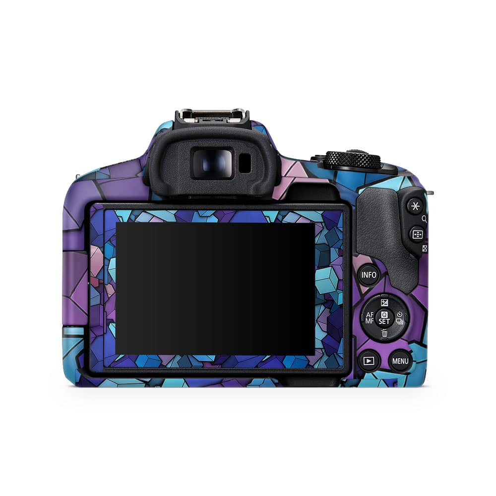 Canon eos r50 camera 3d cubes skin | wrapitskin