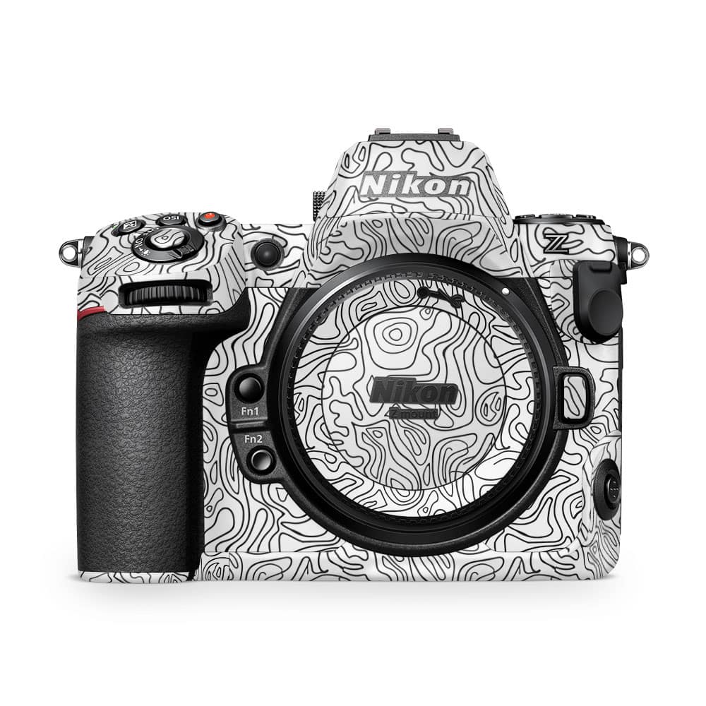 Nikon z8 mirrorless camera white contour skin wrapitskin