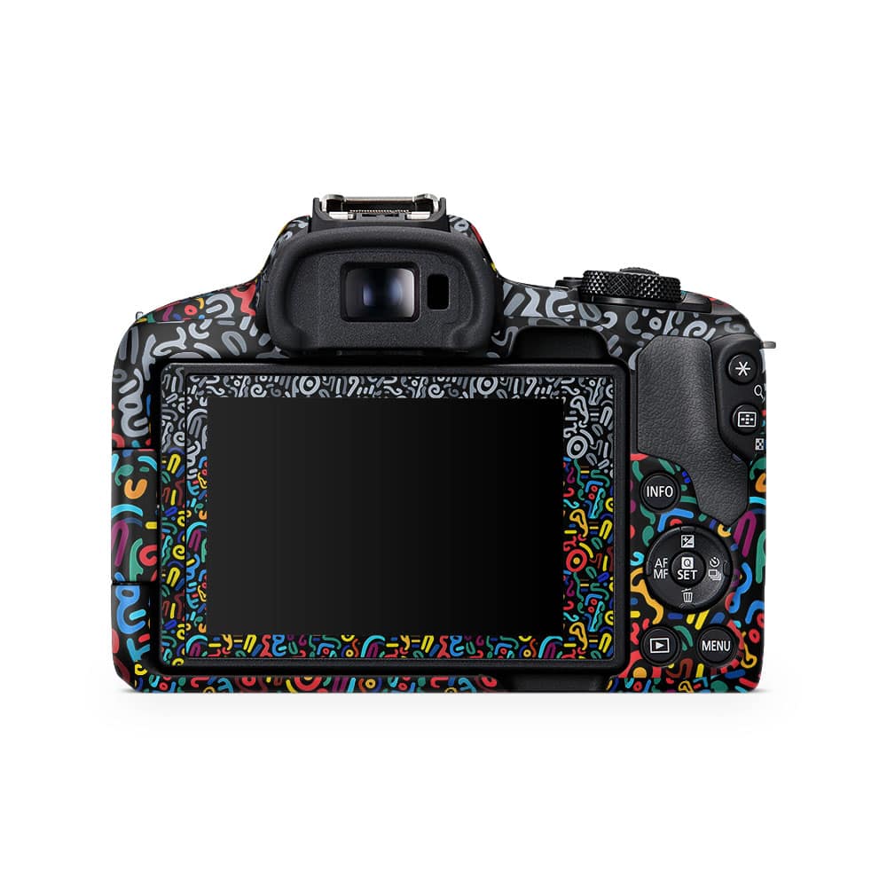 Canon eos r50 camera retro revelry skin | wrapitskin